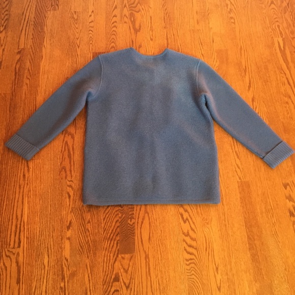 Boiled Wool Cardigan Jacket Size Small/Medium - Picture 2 of 3